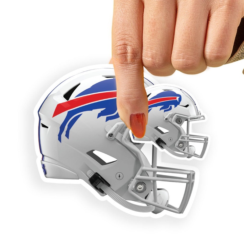 Buffalo Bills – 5 Helmet Minis (Mixed Sizes) – Official NFL – Reusable Vinyl Decals