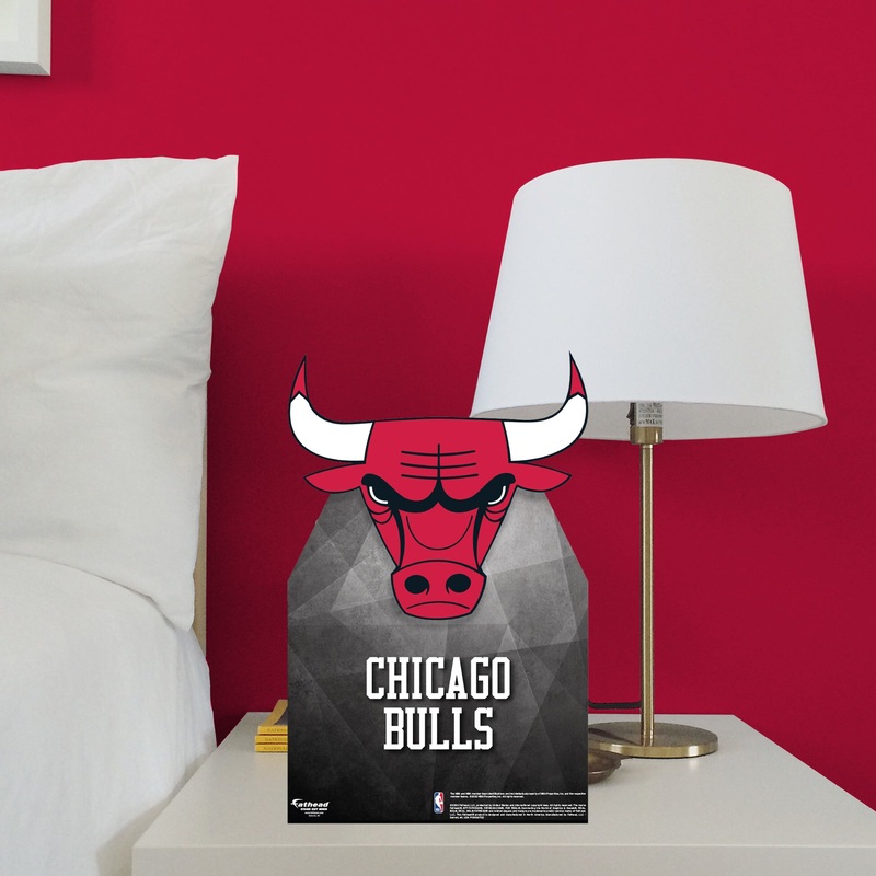 Chicago Bulls Logo – Mini Stand Out – Official NBA – Cardstock Cutout