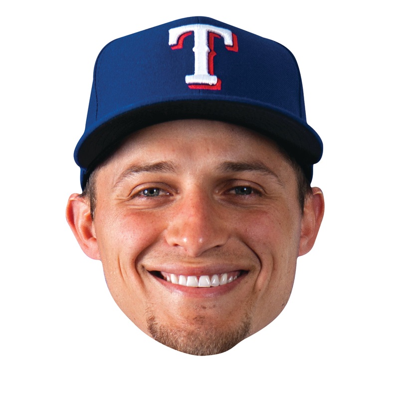 Corey Seager – Big Head – Official MLB – Texas Rangers – Foam Core Cutout