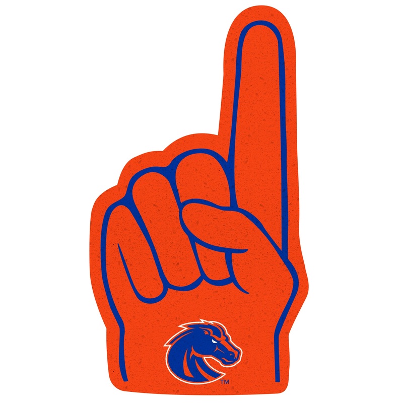 Foam Finger – Big Head – Official NCAA – Boise State Broncos – Foam Core Cutout