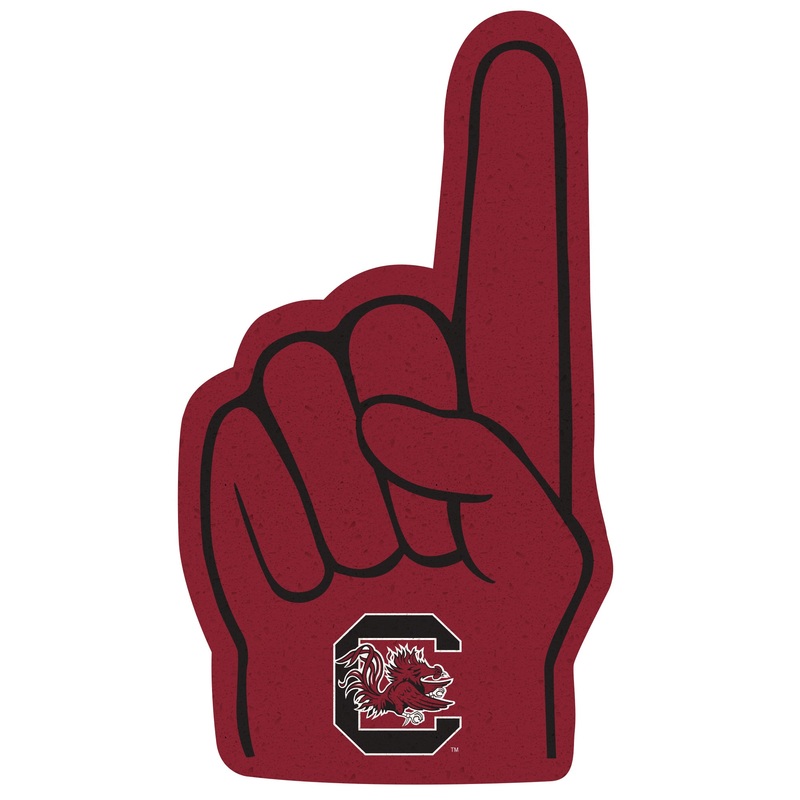 Foam Finger – Big Head – Official NCAA – South Carolina Gamecocks – Foam Core Cutout