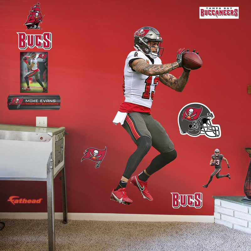 Mike Evans – RealBig Collection – Official NFL – Tampa Bay Buccaneers – Reusable Vinyl Wall Decals #2