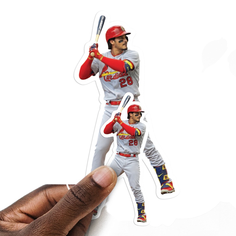 Nolan Arenado – 5 Player Minis (Mixed Sizes) – Official MLB – St. Louis Cardinals – Reusable Vinyl Decals