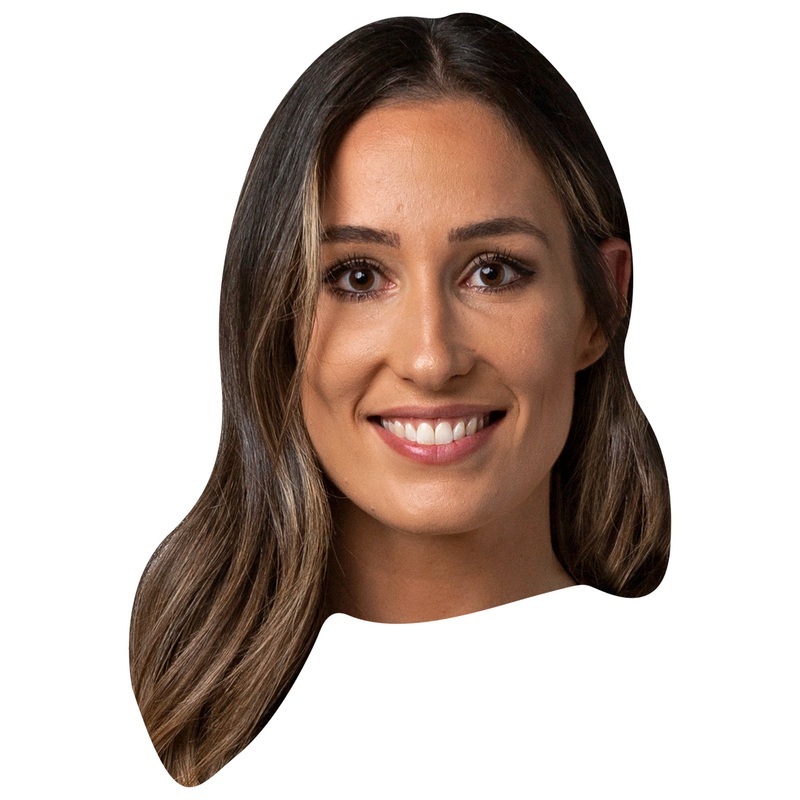 Rebecca Allen – Big Head – Official WNBA – Chicago Sky – Foam Core Cutout