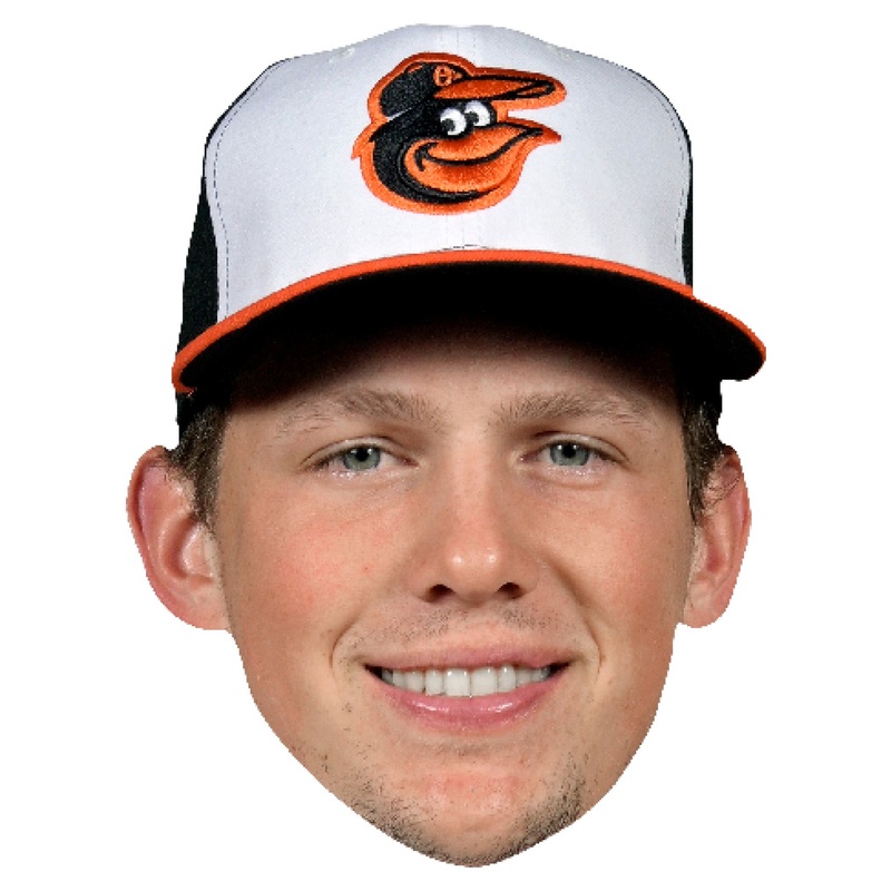 Adley Rutschman – Big Head – Official MLB – Baltimore Orioles – Foam Core Cutout