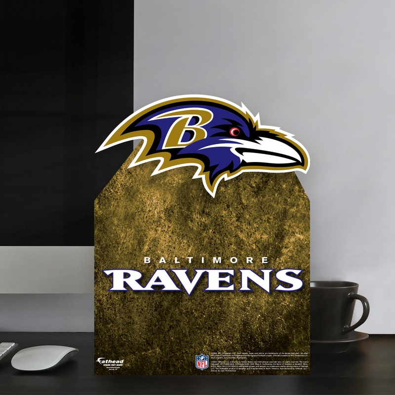 Baltimore Ravens Logo – Mini Stand Out – Official NFL – Cardstock Cutout