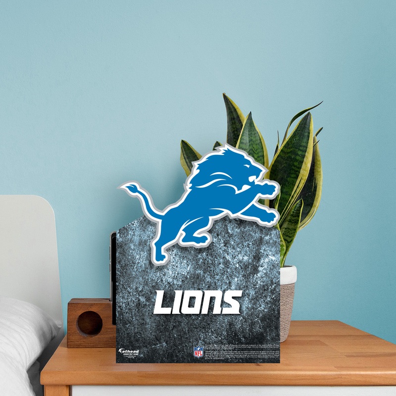 Detroit Lions Logo – Mini Stand Out – Official NFL – Cardstock Cutout
