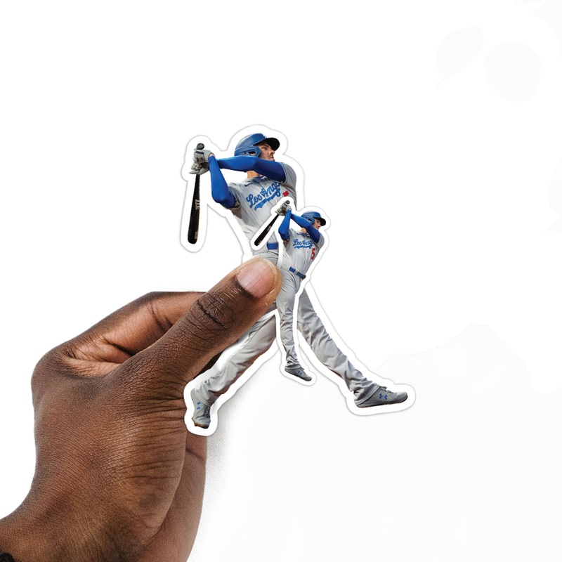 Freddie Freeman – 5 Player Minis (Mixed Sizes) – Official MLB – Los Angeles Dodgers – Reusable Vinyl Decals