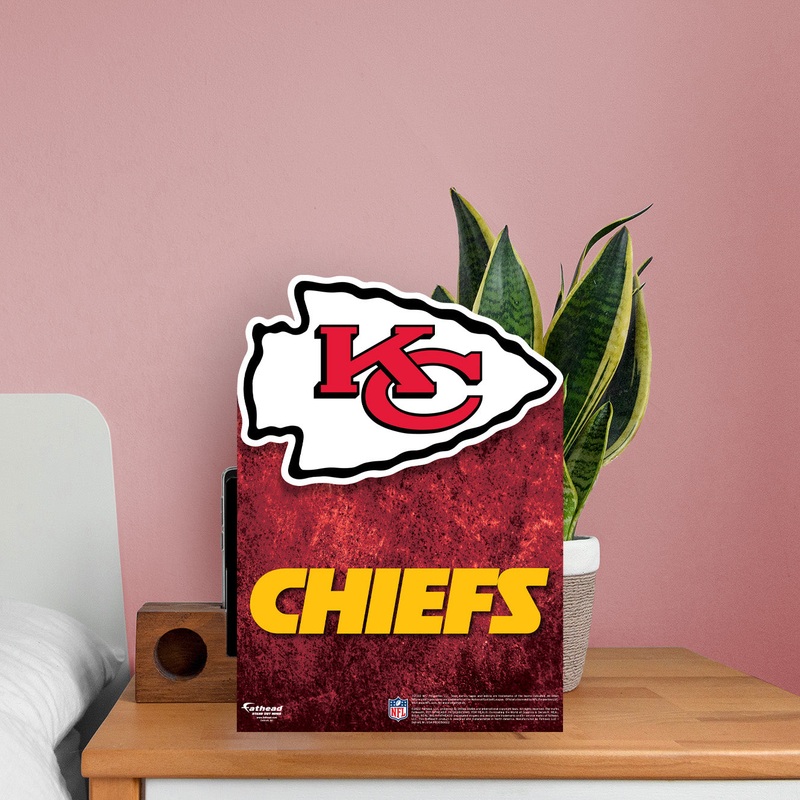 Kansas City Chiefs Logo – Mini Stand Out – Official NFL – Cardstock Cutout