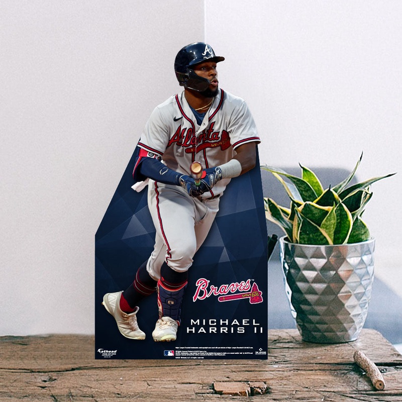 Michael Harris II – Mini Stand Out – Official MLB – Atlanta Braves – Cardstock Cutout