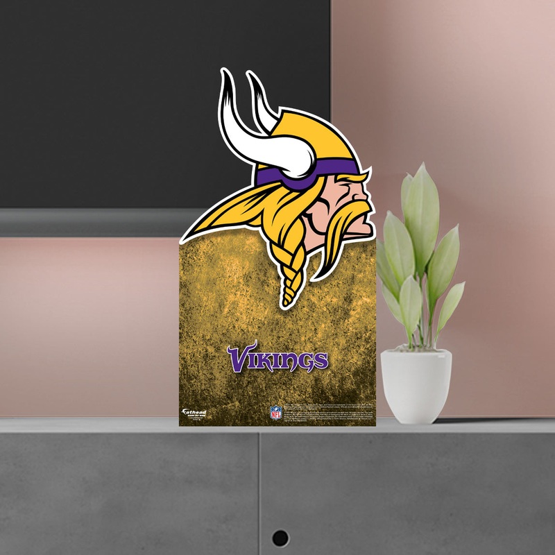 Minnesota Vikings Logo – Mini Stand Out – Official NFL – Cardstock Cutout