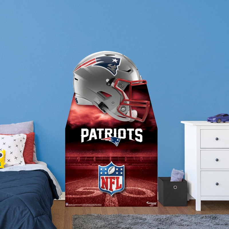 New England Patriots Helmet – Life-Size Stand Out – Official NFL – Foam Core Cutout