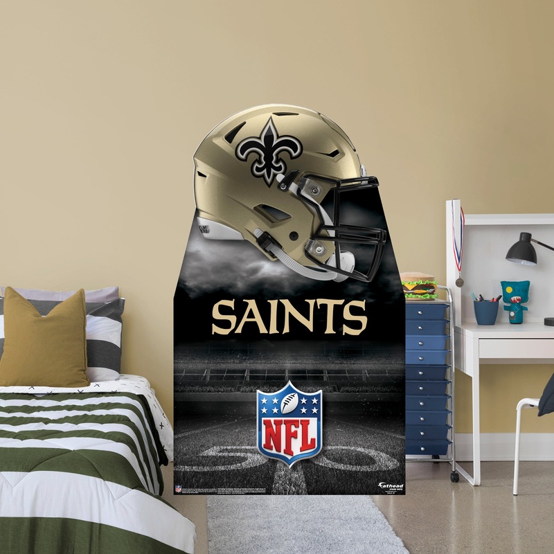New Orleans Saints Helmet – Life-Size Stand Out – Official NFL – Foam Core Cutout
