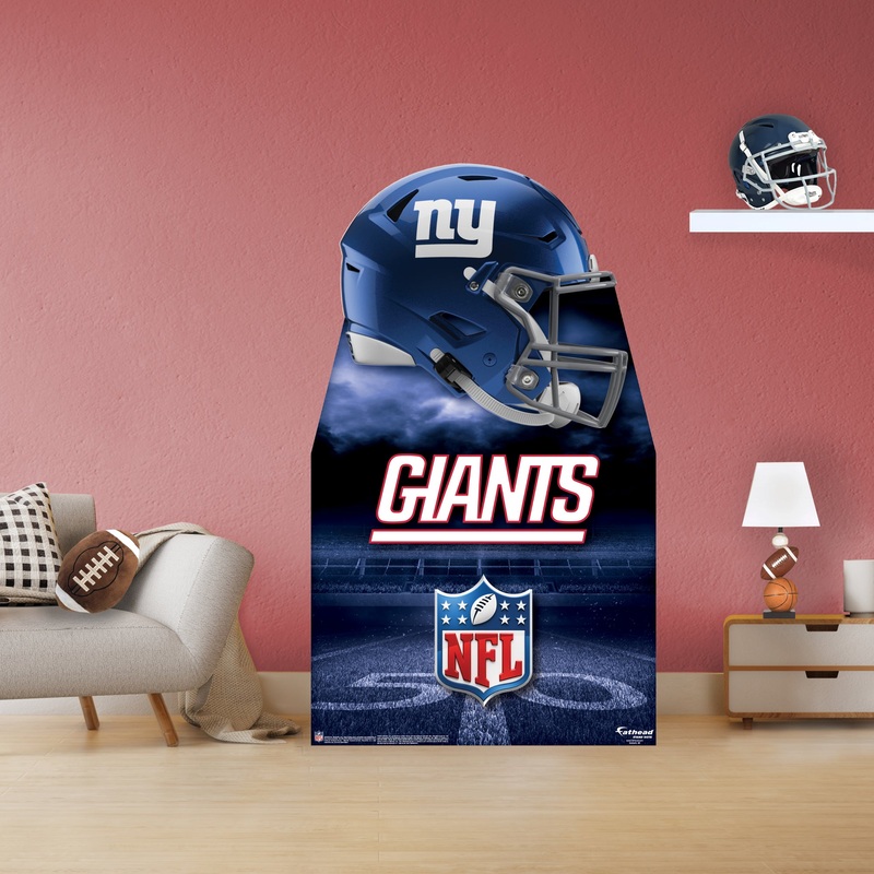 New York Giants Helmet – Life-Size Stand Out – Official NFL – Foam Core Cutout