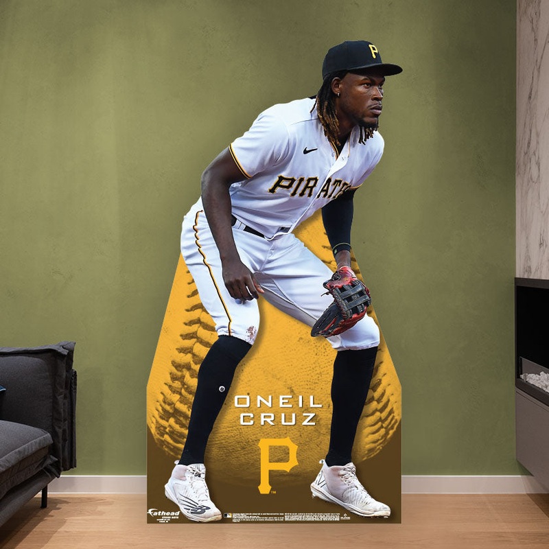 Oneil Cruz – Life-Size Stand Out – Official MLB – Pittsburgh Pirates – Foam Core Cutout
