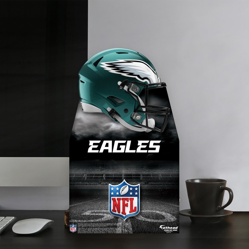 Philadelphia Eagles Helmet – Mini Stand Out – Official NFL – Cardstock Cutout