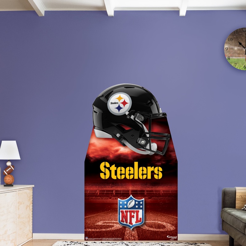 Pittsburgh Steelers Helmet – Life-Size Stand Out – Official NFL – Foam Core Cutout