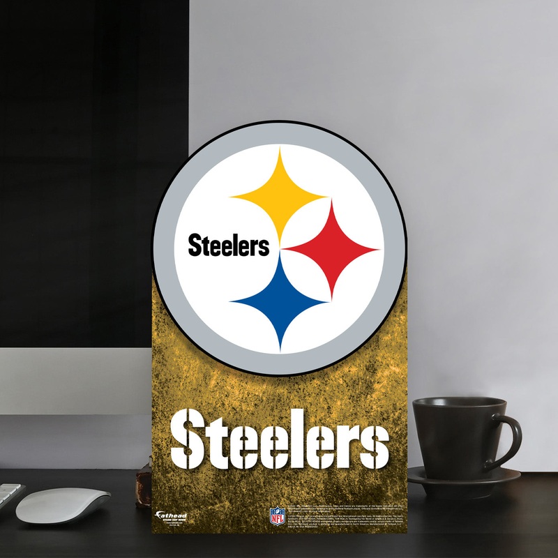 Pittsburgh Steelers Logo – Mini Stand Out – Official NFL – Cardstock Cutout