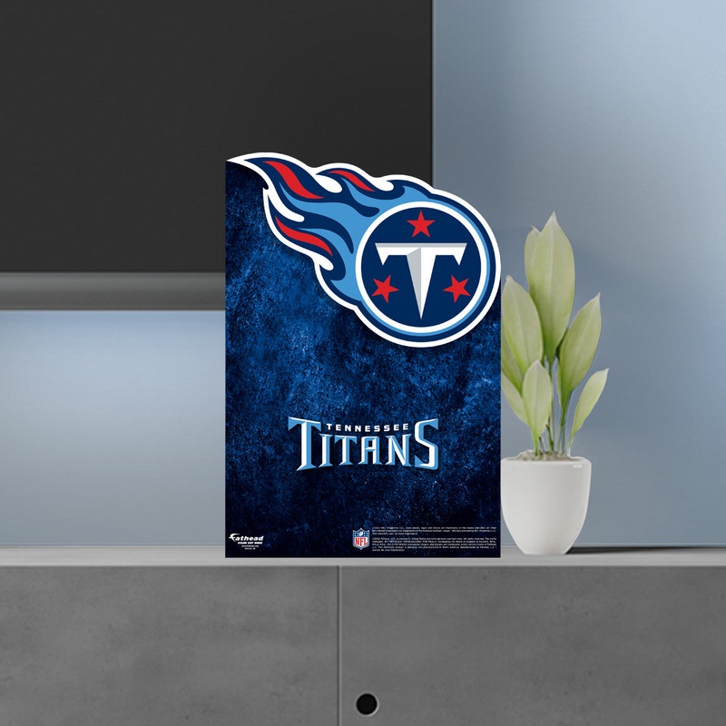 Tennessee Titans Logo – Mini Stand Out – Official NFL – Cardstock Cutout