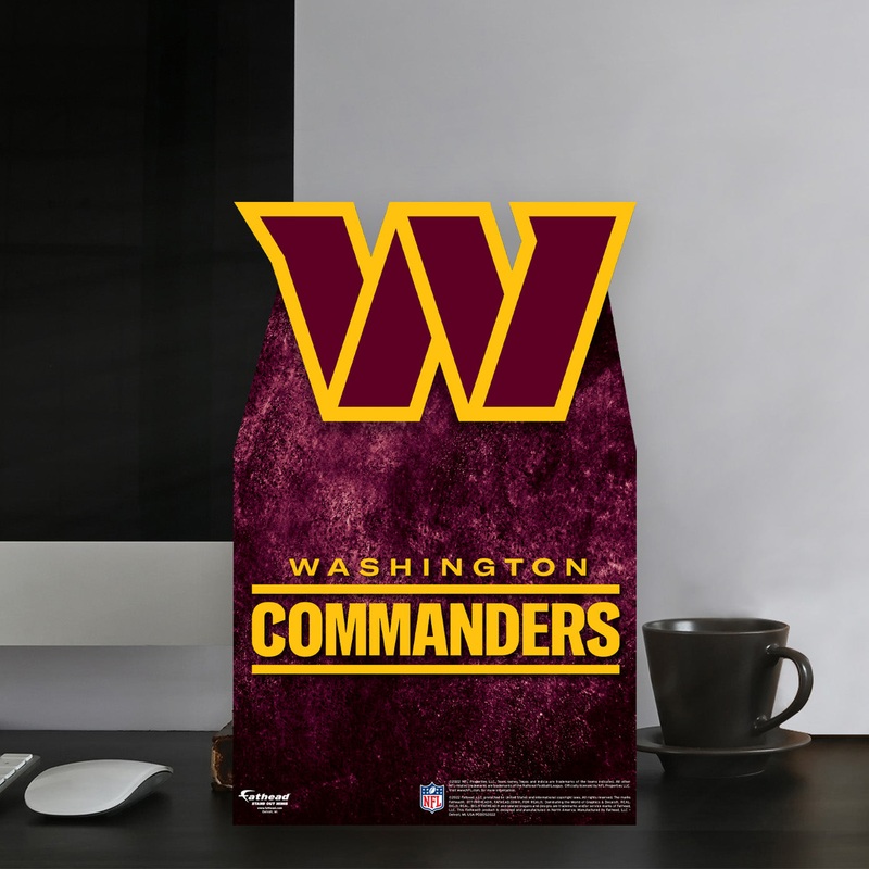 Washington Commanders Logo – Mini Stand Out – Official NFL – Cardstock Cutout