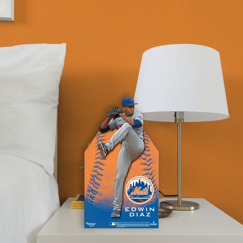 Edwin Diaz – Mini Stand Out – Official MLB – New York Mets – Cardstock Cutout