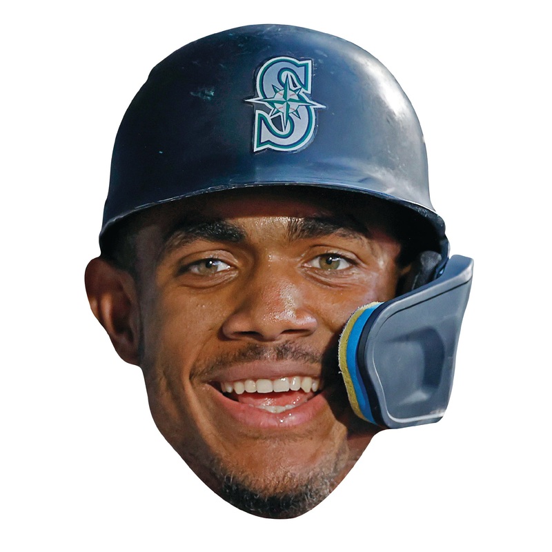 Julio Rodriguez – Big Head – Official MLB – Seattle Mariners – Foam Core Cutout