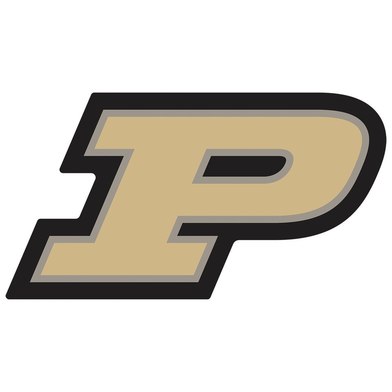 Purdue Boilermakers – P Logo – Outdoor Wall Decals – Official NCAA – Scratch Resistant Alumigraphics Smooth