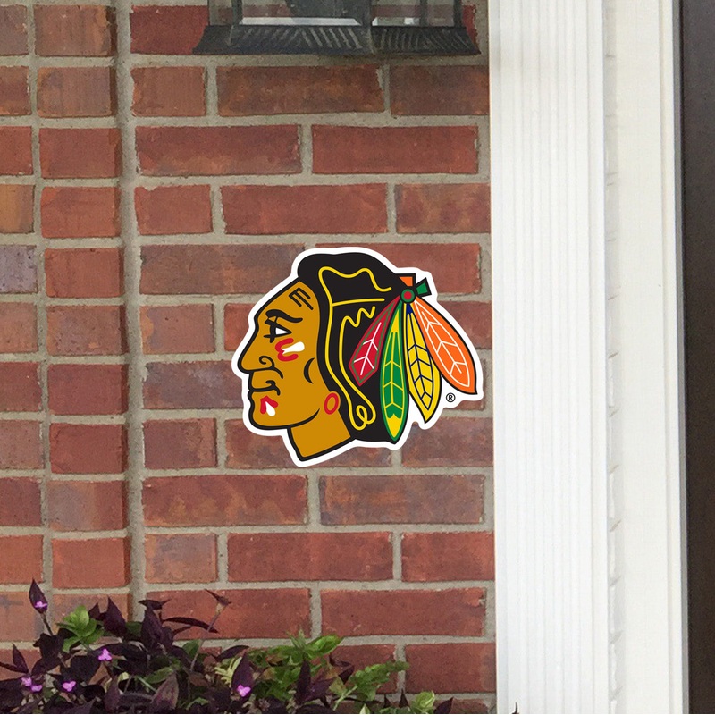 Chicago Blackhawks – Logo – Outdoor Wall Decals – Official NHL – Scratch Resistant Alumigraphics Smooth