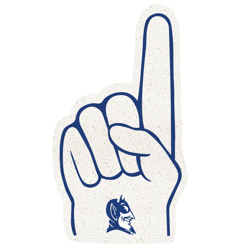 Duke Blue Devils – RealBig Foam Finger Collection – Official NCAA – Reusable Vinyl Wall Decals