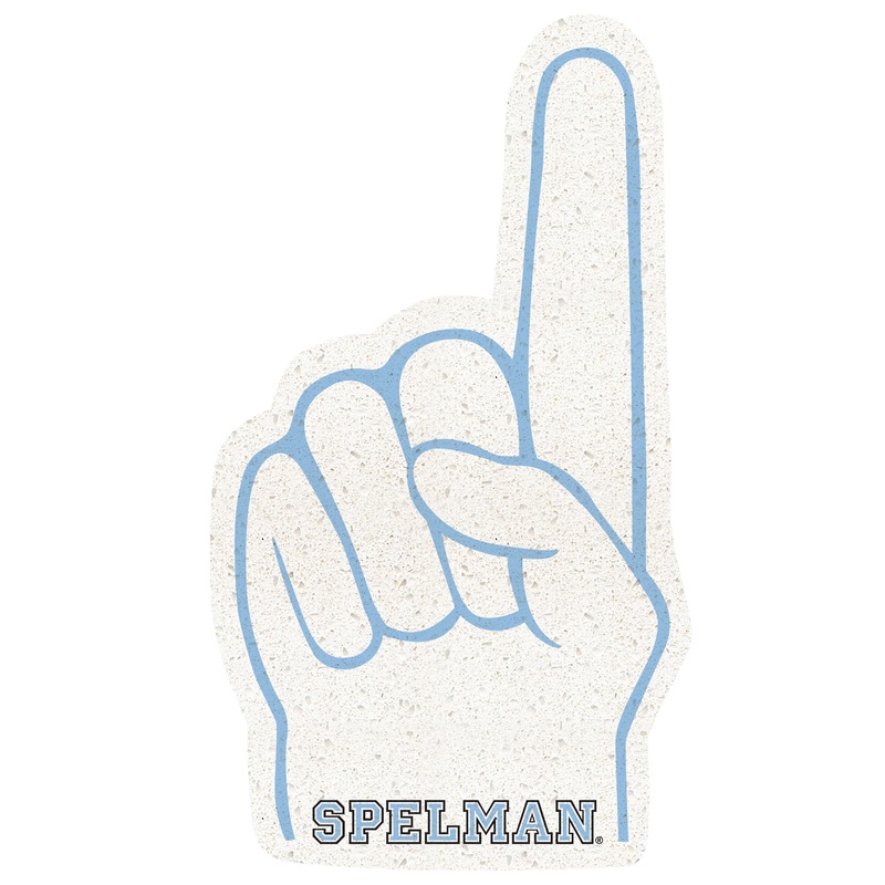 Spelman Jaguars – RealBig Foam Finger Collection – Official NCAA – Reusable Vinyl Wall Decals