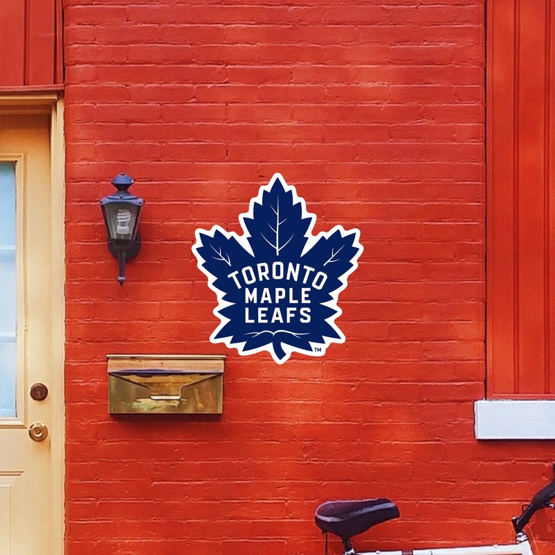 Toronto Maple Leafs – Logo – Outdoor Wall Decals – Official NHL – Scratch Resistant Alumigraphics Smooth