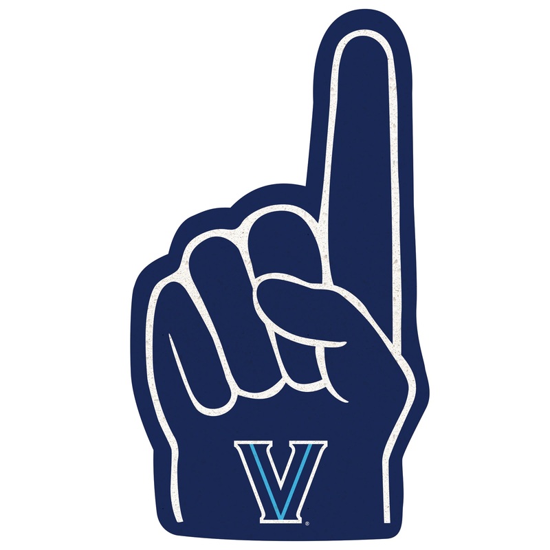 Villanova Wildcats – RealBig Foam Finger Collection – Official NCAA – Reusable Vinyl Wall Decals