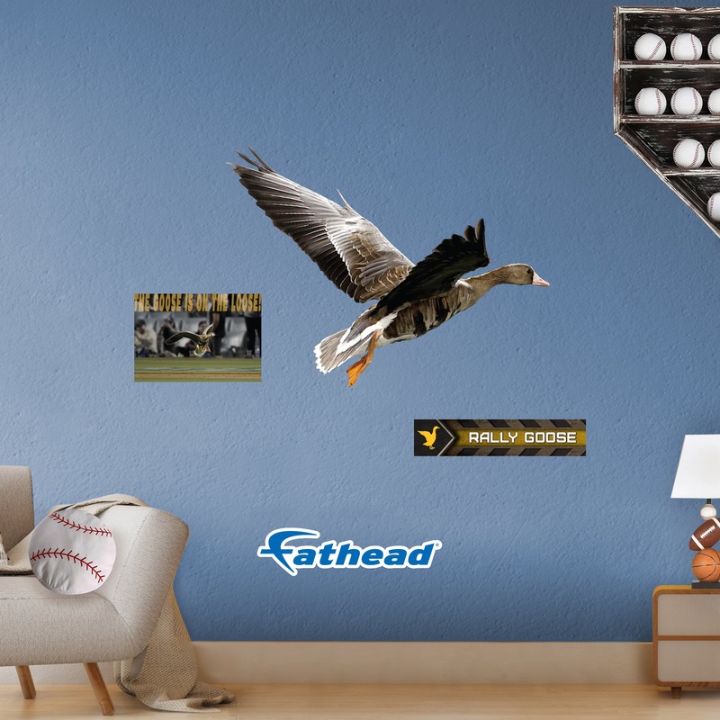 Animals: Rally Goose RealBig        –   Removable     Adhesive Decal
