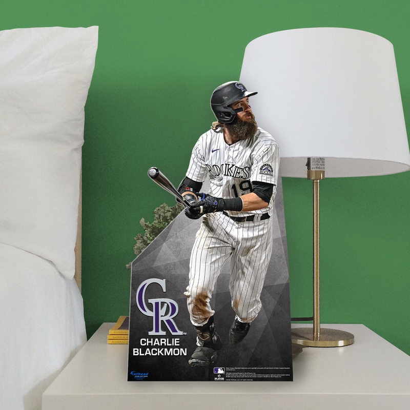 Charlie Blackmon – Mini Stand Out – Official MLB – Colorado Rockies – Cardstock Cutout