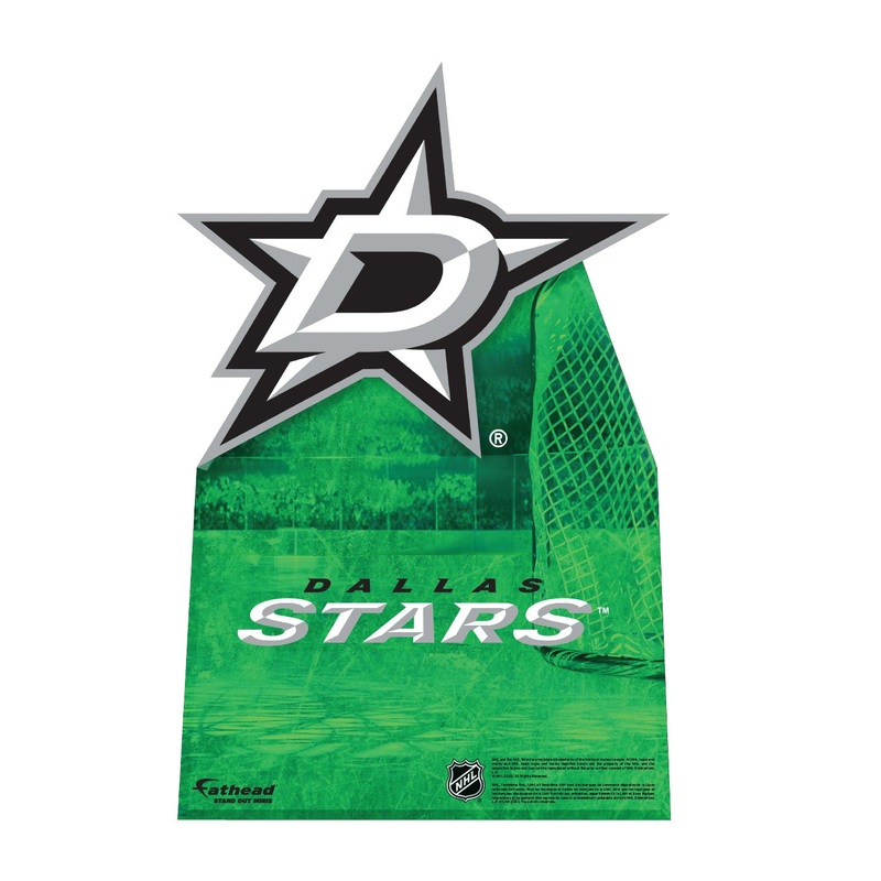 Dallas Stars Logo – Mini Stand Out – Official NHL – Cardstock Cutout