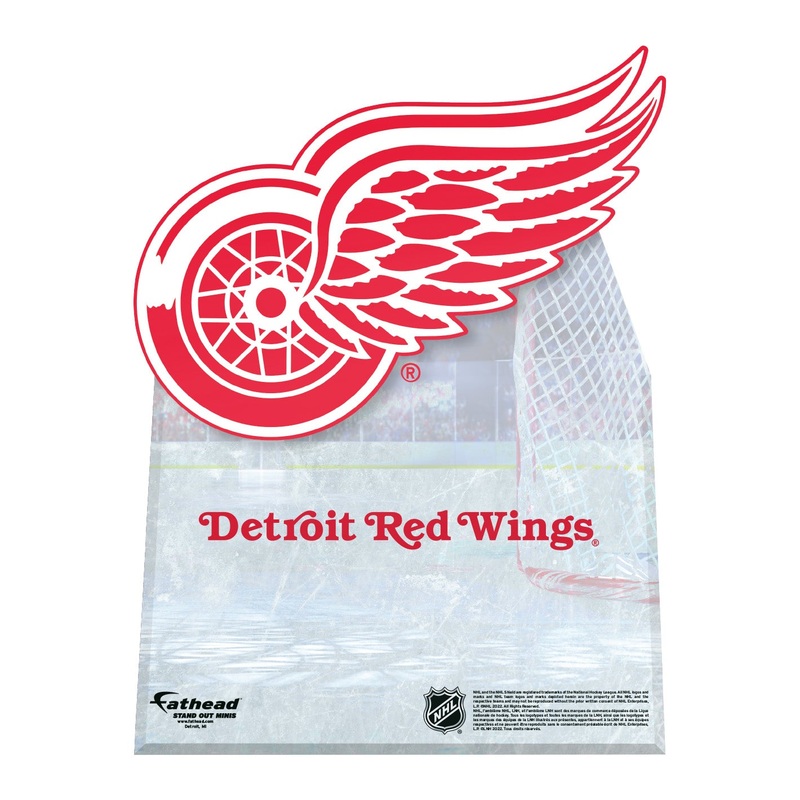 Detroit Red Wings Logo – Mini Stand Out – Official NHL – Cardstock Cutout