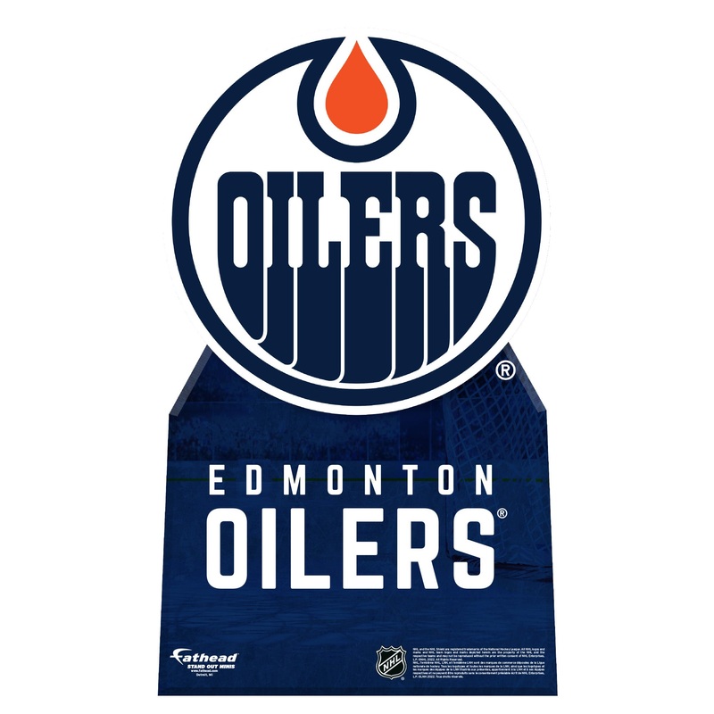 Edmonton Oilers Logo – Mini Stand Out – Official NHL – Cardstock Cutout
