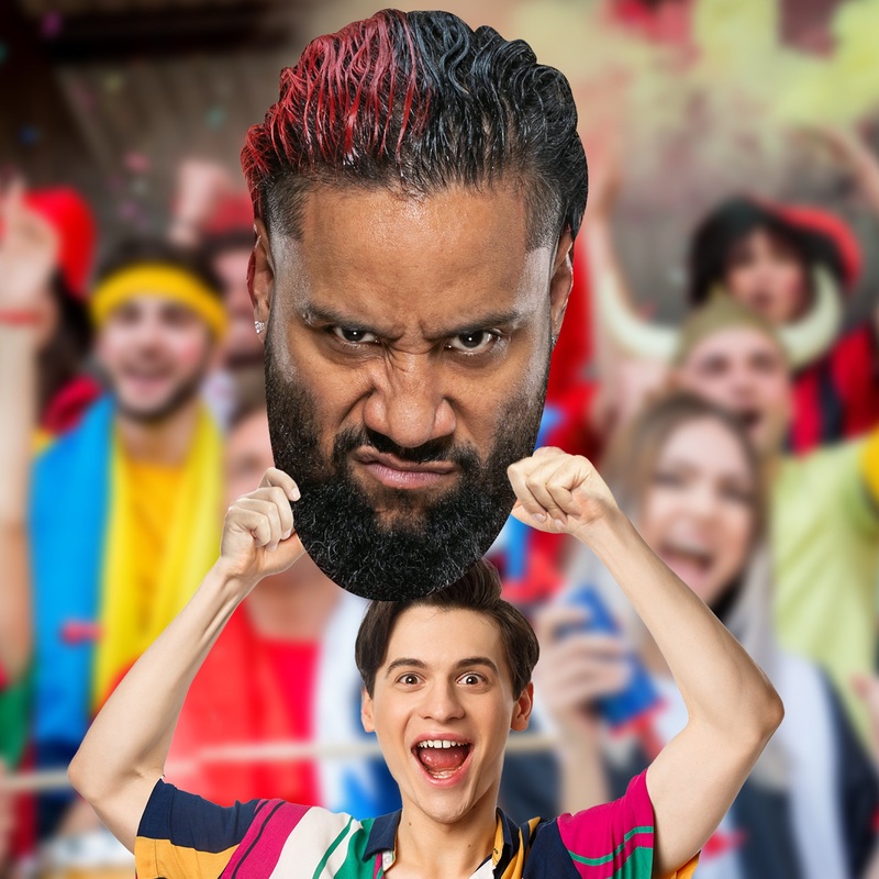 Jimmy Uso – Big Head – Official WWE – WWE – Foam Core Cutout