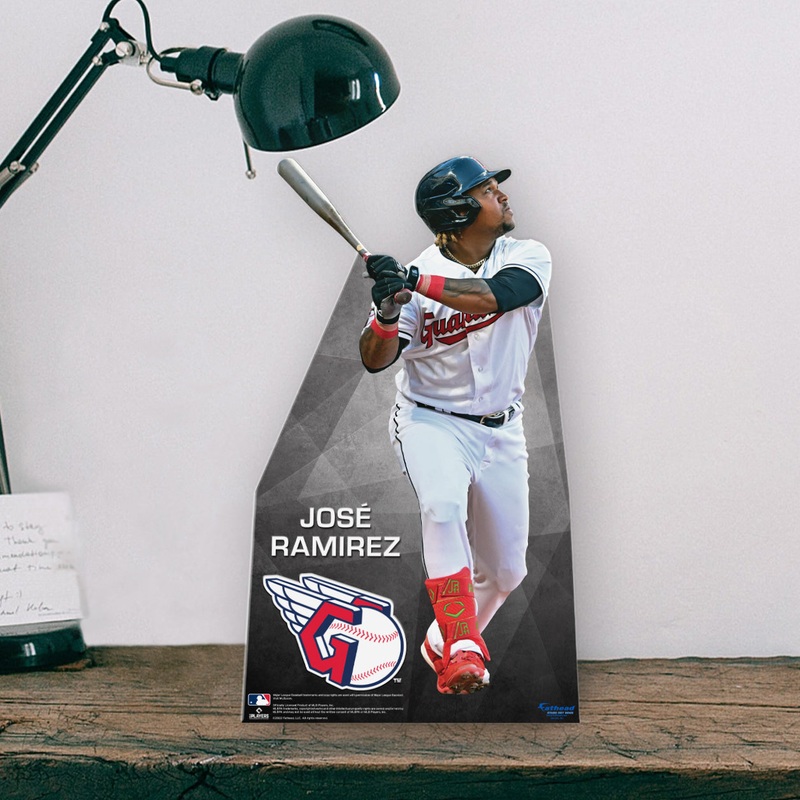 Jos Ramrez – Mini Stand Out – Official MLB – Cleveland Guardians – Cardstock Cutout