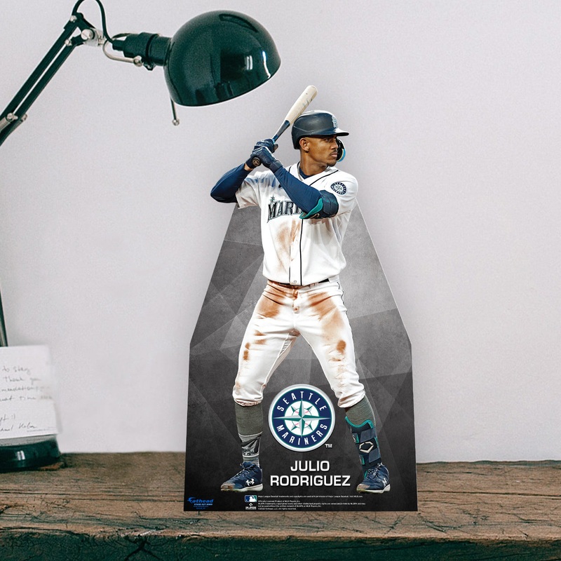 Julio Rodriguez – Mini Stand Out – Official MLB – Seattle Mariners – Cardstock Cutout