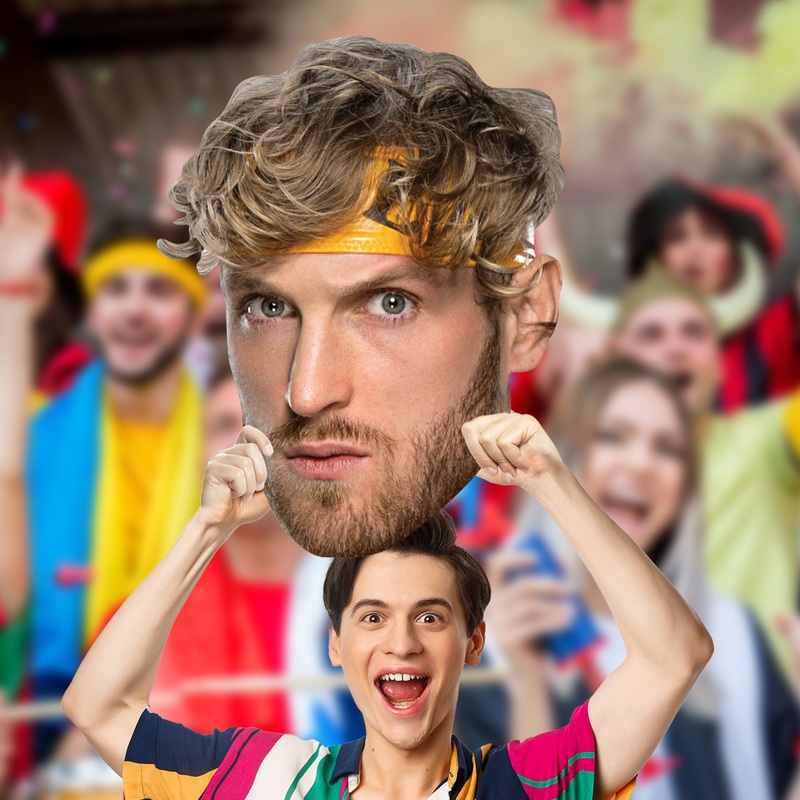 Logan Paul – Big Head – Official WWE – WWE – Foam Core Cutout