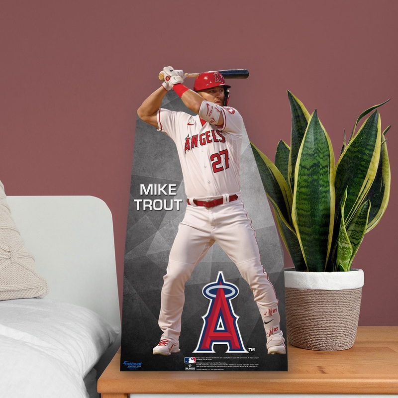 Mike Trout – Mini Stand Out – Official MLB – Los Angeles Angels – Cardstock Cutout