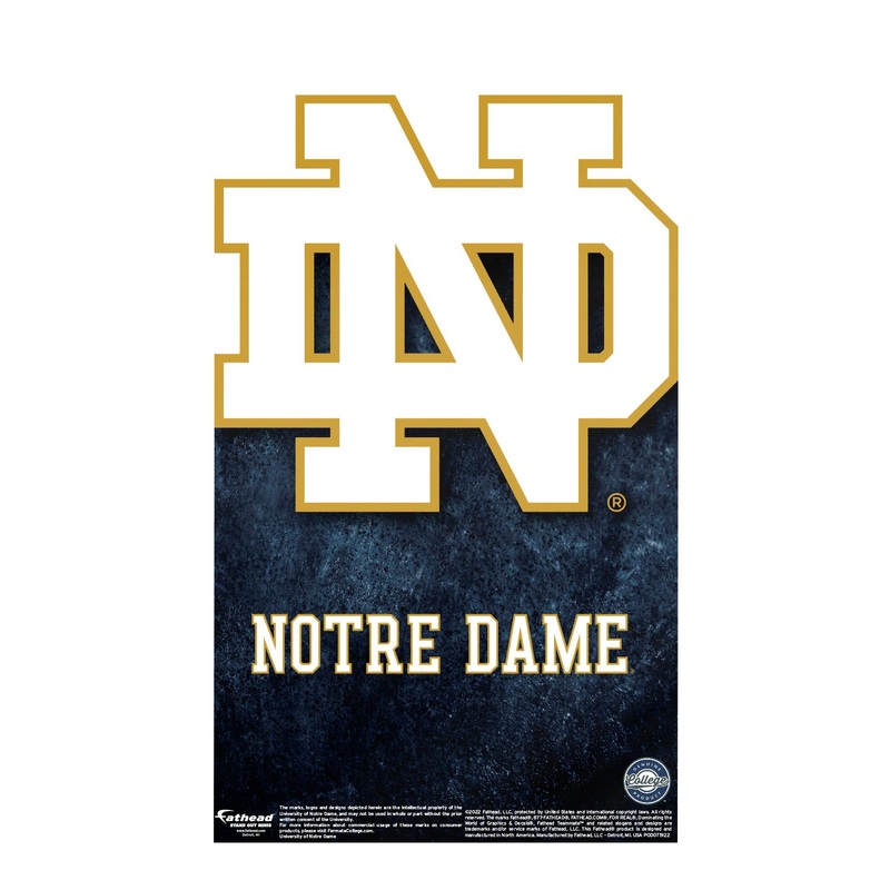 Notre Dame Fighting Irish ND – Mini Stand Out – Official NCAA – Cardstock Cutout