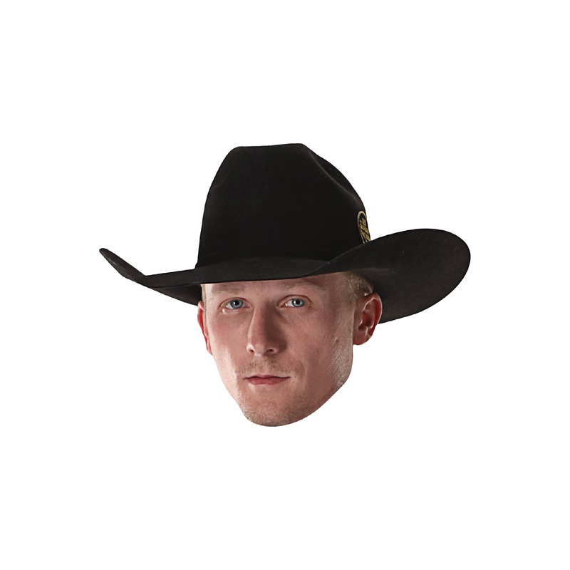 PBR: Cooper Davis    Foam Core Cutout  – Officially Licensed Pro Bull Riding    Big Head