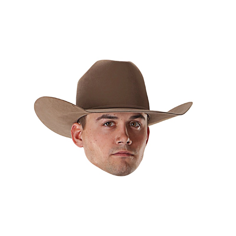 PBR: Daylon Swearingen    Foam Core Cutout  – Officially Licensed Pro Bull Riding    Big Head