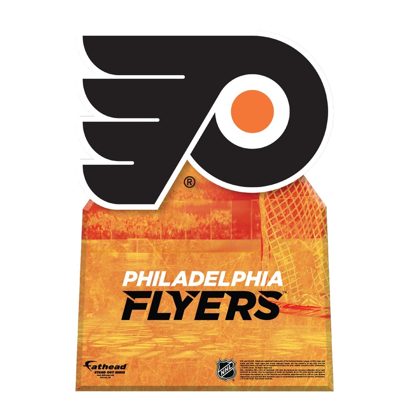 Philadelphia Flyers Logo – Mini Stand Out – Official NHL – Cardstock Cutout
