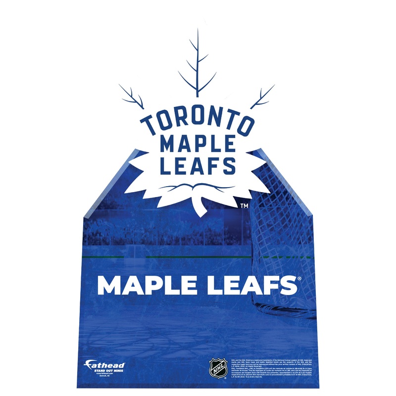 Toronto Maple Leafs Logo – Mini Stand Out – Official NHL – Cardstock Cutout