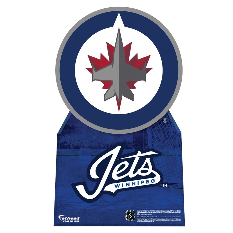 Winnipeg Jets Logo – Mini Stand Out – Official NHL – Cardstock Cutout