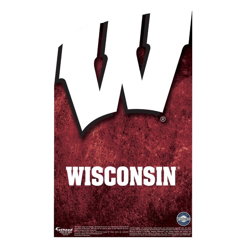 Wisconsin Badgers – Mini Stand Out – Official NCAA – Cardstock Cutout