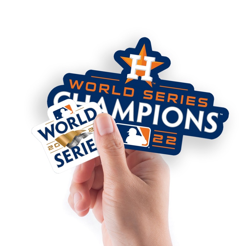 Houston Astros – RealBig 2022 World Series Champions Collection – Official MLB – Reusable Vinyl Wall Decals #2